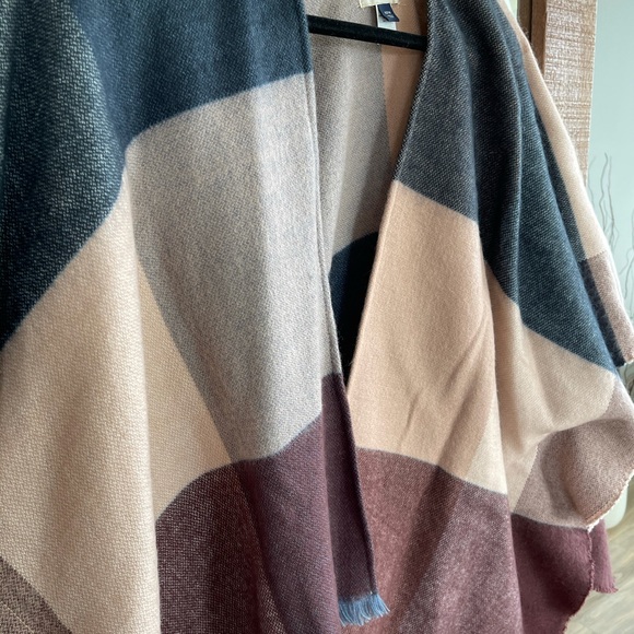 Poncho from Target - Checked Pattern - Picture 2 of 4